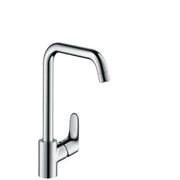 HG Spültischmischer Focus Schwenkauslauf chrom Niederdruck