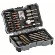 Bosch Bitsortiment 43-teilig Extra Hard Bits kurz + lang, Magnethalter und mehr