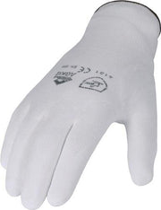 Handschuhe Gr.9 weiß EN 388 PSA II Nyl.m.PU ASATEX