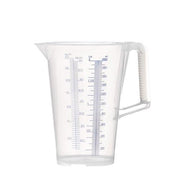Measuring jug 2l blue printed scale PP PRESSOL