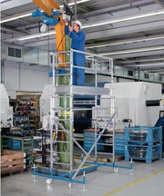 Fahrgerüst Arbeits-B1200xL2850mm Alu.Gerüsthöhe 2870-4640mm 2 kN/m²