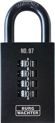 Zahlenvorhangschloss Numero 97 Schlosskörper-B.50mm Guss Zahlenroll.4
