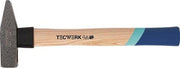 Schlosserhammer 600g Stiel-L.320mm Hickory mit Nylonschutzhülse TECWERK