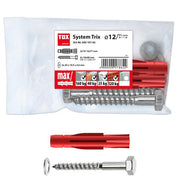 TOX Montagesatz M-TRI-2 10,0 x 90 mm, # 04510142, je Satz