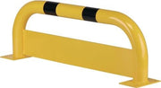 Impact protection bar H350xW1000mm yellow for surface mounting steel DANCOP