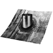 Brink IsoDuplo Lead Roof Flashing universal DN150-160, 25-45 degrees, black