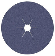 Fiberscheibe D.125mm K.80 INOX Zirkonkorund TECWERK