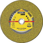 Trennscheibe A 24 Extra D125x2,5mm gekr.STA Bohr.22,23mm KLINGSPOR