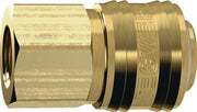 Schnellverschlusskupplung DN 7,2,IG MS blank Gew.G 1/2 Zoll 19,17mm TECWERK