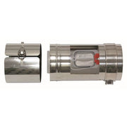 VAILLANT Revisionsstück 80/125 mm für Fassadenverlegung konz. PP/Edelstahl