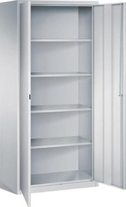 Akten- u.Lagerschrank H1800xB800xT500mm lichtgrau 4 BD Schubl.m.Sockel ORGAMI