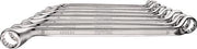 Doppelringschlüsselsatz 10-tlg. SW 6-27mm tief gekröpft TECWERK