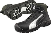 Safety boots Cascades Mid size 42 black/white leather S3 HRO SRC EN20345