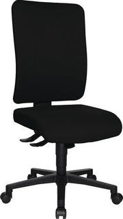 Bürodrehstuhl m.Synchrontechnik schwarz 450-550mm o.Armlehnen Trgf.110kg TOPSTAR