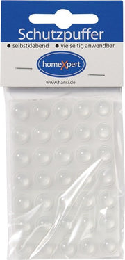 Schutzpuffer Clear 10mm Ku.transp.Linse selbstkl.
