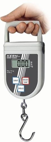 Hängewaage H175xB90xT30mm Wägebereich 50kg Ziffernschritt 100g KERN
