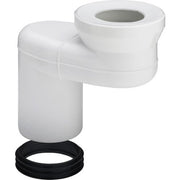 VI PREVISTA Versprungbogen 8090.1 90 Gr. DN100, Versprung: 120mm, Kunststoff