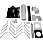 Wolf Anschluss-Set DN80/125 an Abgas- leitung f. Schachteinbau, Edelstahl
