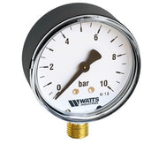 WATTS RF-Manometer 63 radial MDR 63/16 Du: 63mm, Anschluss 1/4
