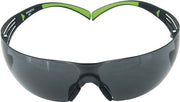Schutzbrille SecureFit-SF400 EN 166,EN 170 Bügel schwarz grün,Scheibe grau