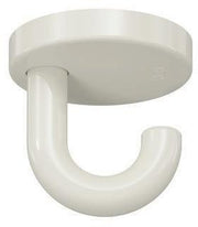 Single hook 477.90.015 Undermount h.a.50mm PA 99 pure white H.50mm D.50mm HEWI