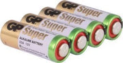 Rundzellenbatterie 23A Alkaline Hochspannung 12V 4St./Blister GP BATTERIES