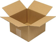Faltkarton 1.10 Wellpappe L180xB180xH120mm einwellig braun