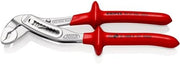 Wasserpumpenzange Alligator® L.250mm Spann-W.46mm verchr.VDE tauchisol.KNIPEX