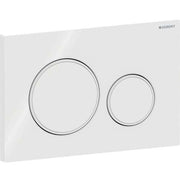 Geberit BetPl. Sigma20, für 2-Mengen-Sp. weiß / weiß matt