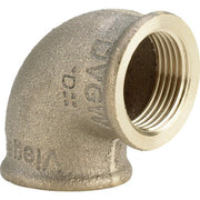 VIEGA Bogen 90 Grad 3090 3/4 IG x 3/4 IG Rotguss