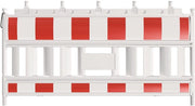 Absperrschrankengitter retroreflektierend Folie Typ RA2/B HDPE L.2100mm SCHAKE