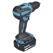 Makita Akku-Schlagbohrschrauber DHP490 2x3,0Ah Akku,Ladeg,74 Teile Zub., Koffer