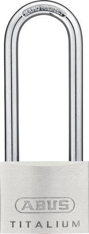 Zylindervorhangschloss 64TI/50HB80 Schlosskörper-B.50mm Titalium verschschl.ABUS