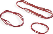 Rubber band flex.red D120xW5mm Content 1 kg, approx. 315 pcs.