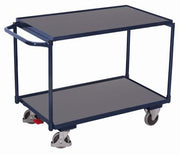 Blue Power Tischwagen mit 2 Ladeflächen 835x490 mm gerader Griff
