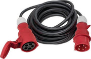 CEE-Verlängerung 32 A 400 V 25 m H07RN-F 5 x 4 mm² schwarz IP44 WEINGÄRTNER