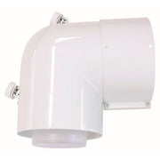 Vaillant Bogen 87 Grad mit Reinigungsöffnung 80/125 mm PP, 303217