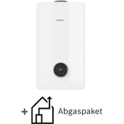 BOSCH Gas-BW-Pluspaket BOPA ST GCC53-020 GC5300iW 20/24 C 23, Abgas C33x schwarz