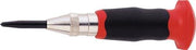 Automatic center punch L.130mm Shank-Ø.17mm 180-250 N m.Hand guard RENNSTEIG