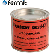 Fermit Dichtungskitt Feuerf. Kesselkitt Froschmarke, bis 1000 C, 1kg Dose