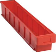 Storage bin VKB L600xW93xH83mm red PP LA-KA-PE