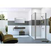 HP DA Classics 2 4-Eck SW f. PT 90 H:2000 silber matt klar