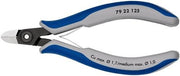 Präzisions-Elektronik-Seitenschneider L.125mm Form 2 Facette nein pol.KNIPEX