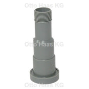 OHA PP-Multiadapter mit Muffe DN40, Anschluß 40/32 und 1 Schraubgewinde
