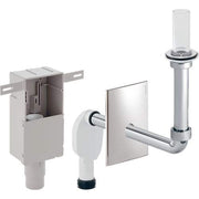 Geberit WT UP-Siphon Fertigbauset 50-56mm, Abgang horizontal