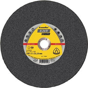 Trennscheibe A 24 R Supra D125x2,5mm gekr.STA Bohr.22,23mm KLINGSPOR