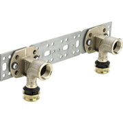 VIEGA Montageeinheit RAXOFIX 5321.61 16mm x1/2IGx80/100/150mm Rotguss
