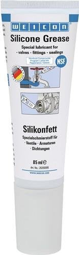 Silikonfett NSF-H1 transp.85g Tube WEICON
