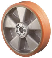 Ersatzrad D.160mm Trgf.600kg Guß-PU Achs-D.20mm Nabenlänge 60mm BS ROLLEN