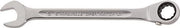 Maulringratschenschlüssel OPEN-RATCH 17 SW 18mm L.240mm umschaltbar,Rings.15Grad